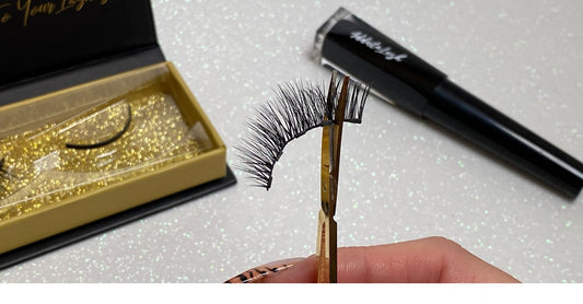 How to trim magnetic eyelashes easy